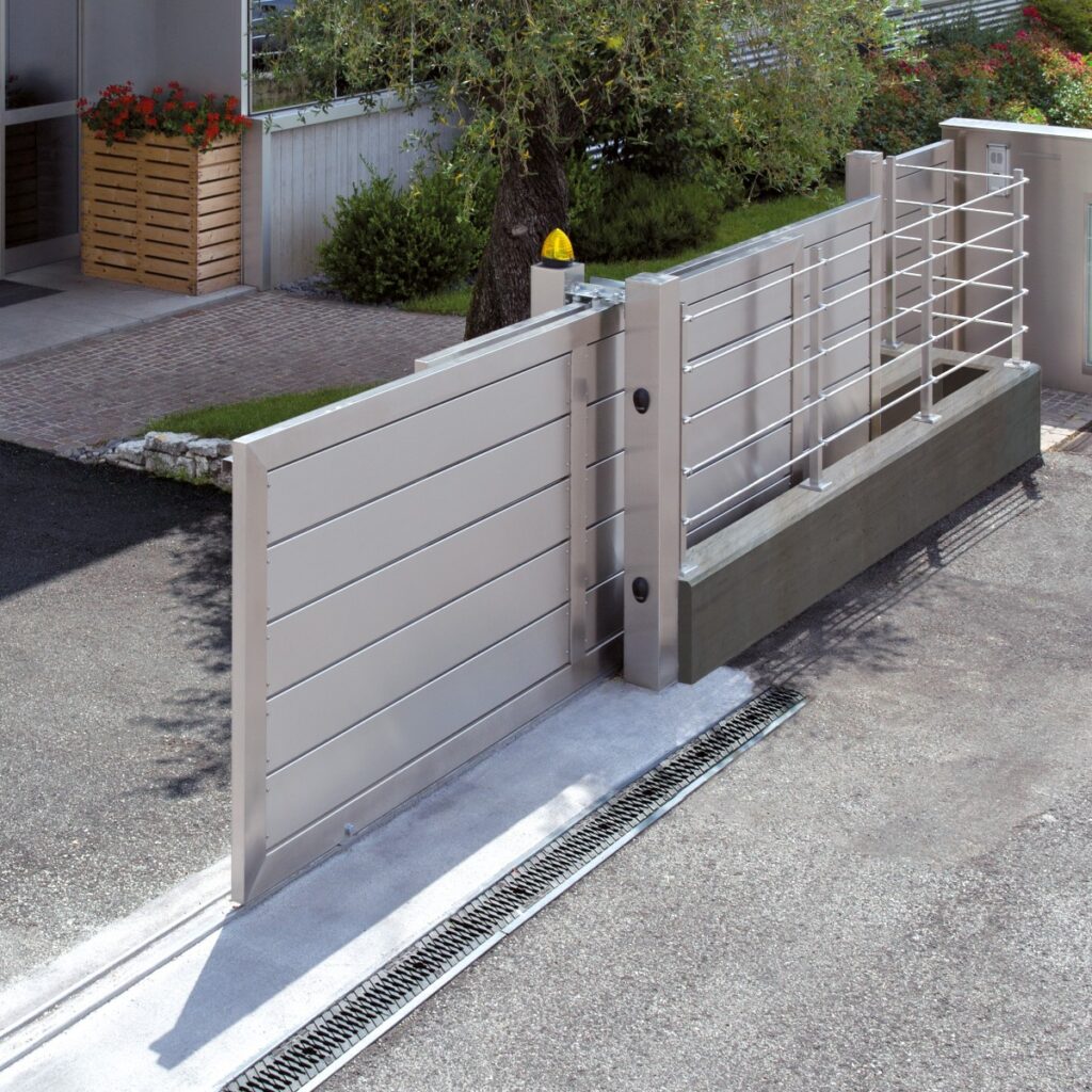 rolling gate lock installation